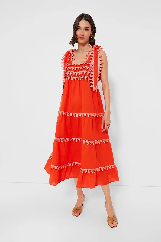 Orange Kelly Dress