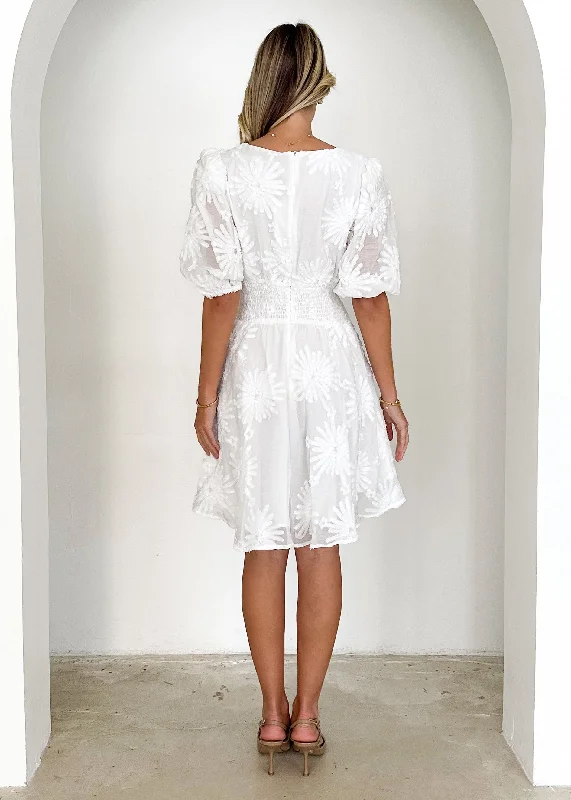 Alba Dress - Off White