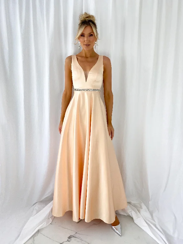 Brigitta Maxi Dress - Beige