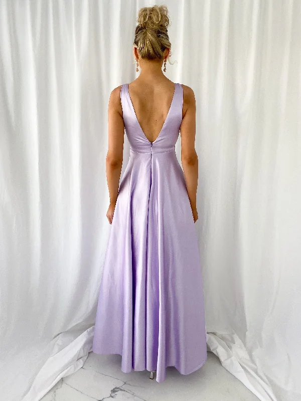 Brigitta Maxi Dress - Lilac