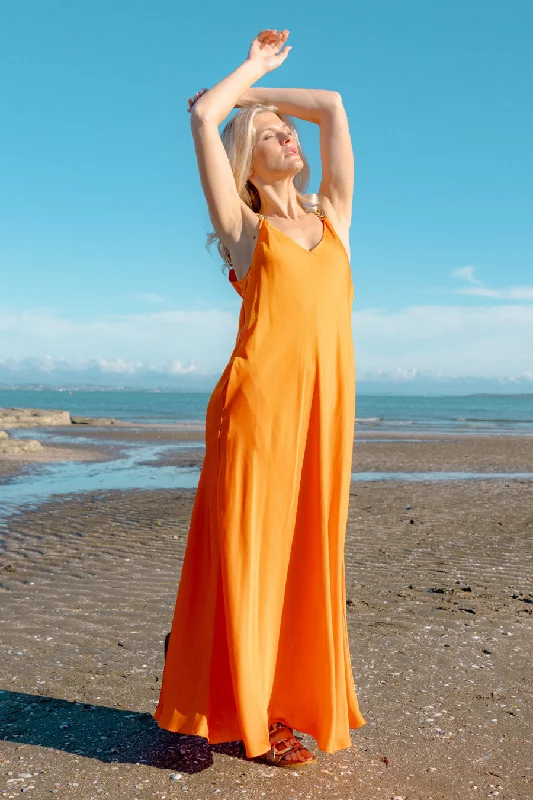 Devan Dress Orange