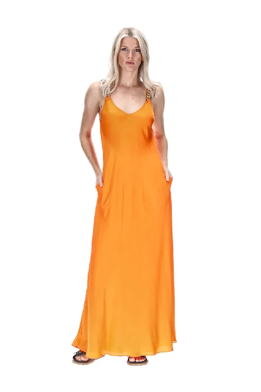 Devan Dress Orange