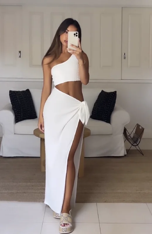 Dream Girl Maxi Dress White