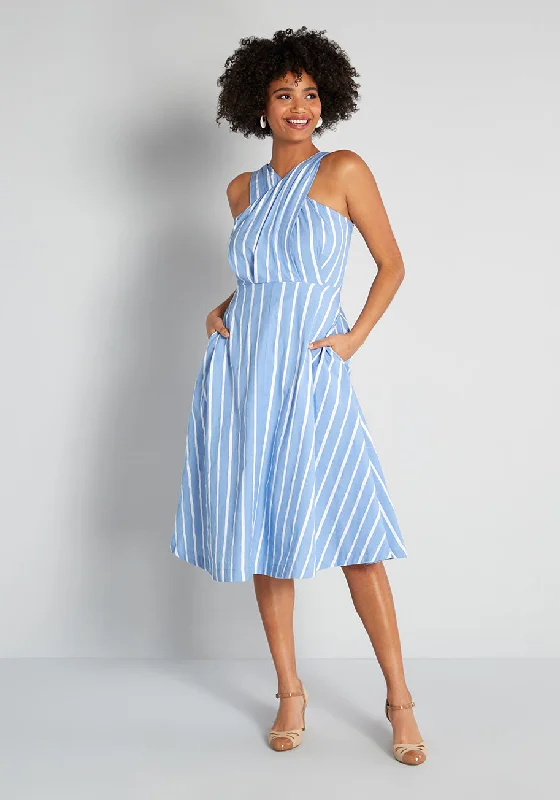 Good Times and Shorelines A-Line Dress