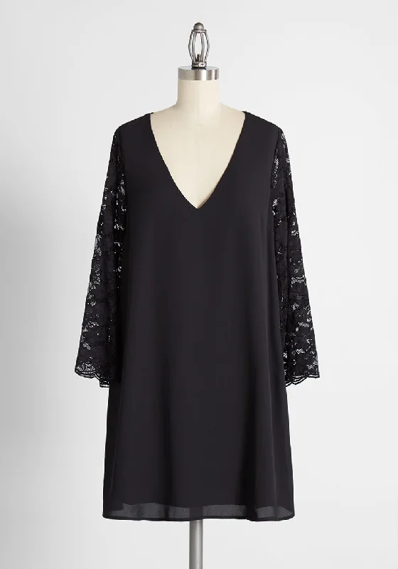 Lavished in Lace Shift Dress