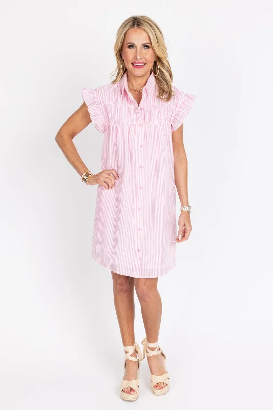 Lisa Dress- Pink