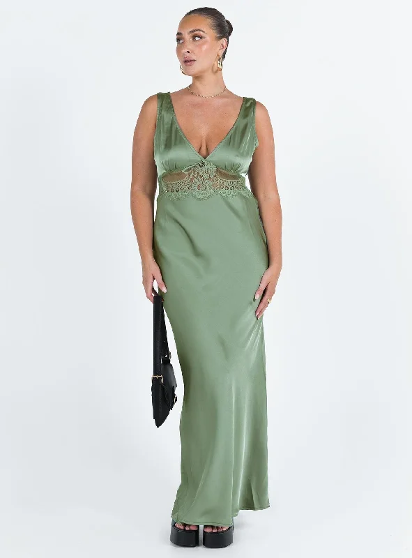 Madon Maxi Dress Sage