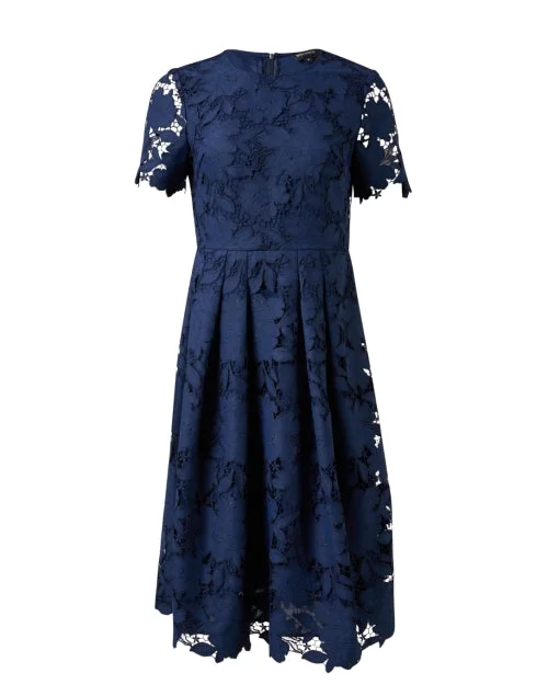 Navy Lace Dress