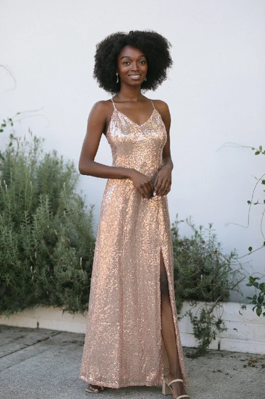 Samira Sequin Maxi Dress