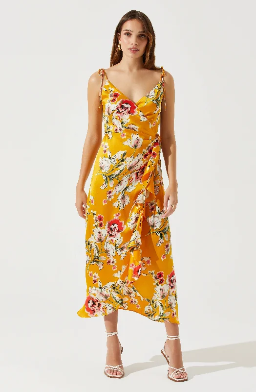 Yellow floral / XS