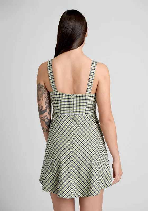 So Plaid I Found You Dress