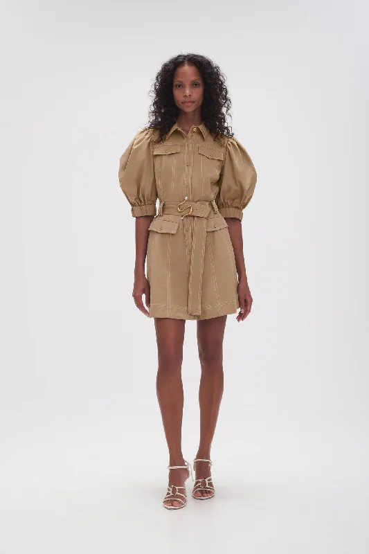 Woodland Utility Mini Dress