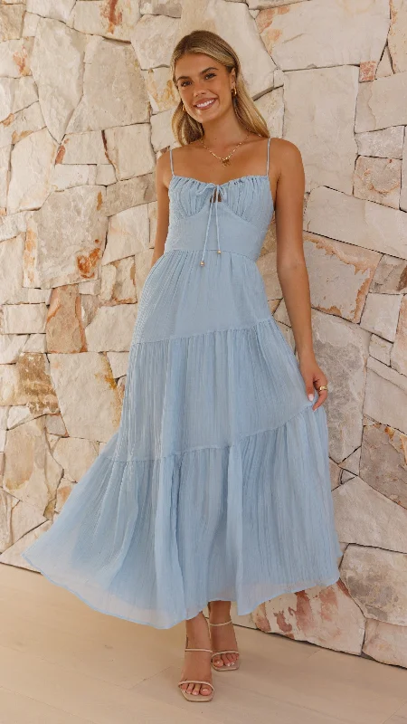 Cove Maxi Dress - Blue