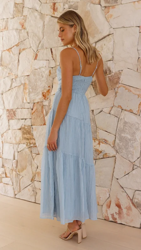 Cove Maxi Dress - Blue