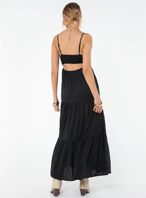 Dunster Maxi Dress Black