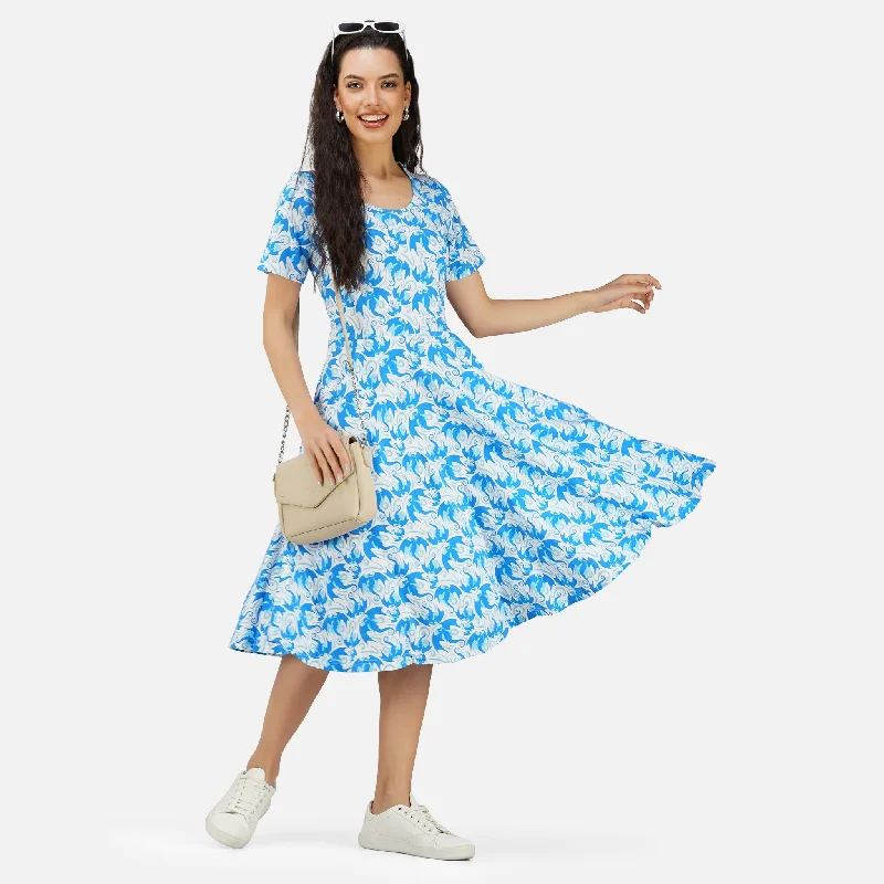 Flying Dragons Twirl Dress