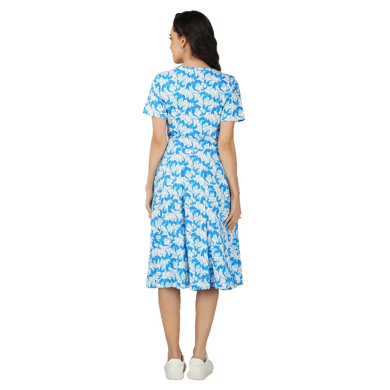 Flying Dragons Twirl Dress