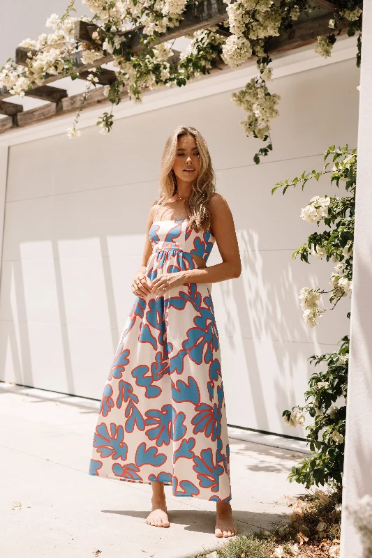 Nammos Maxi Dress - Flori Print