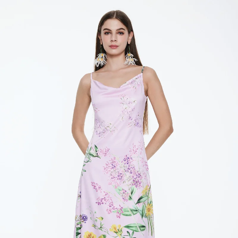 Printed Slip Dress