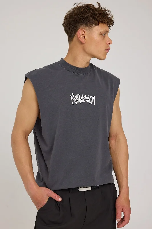 Neovision Radical Muscle Tank Washed Black