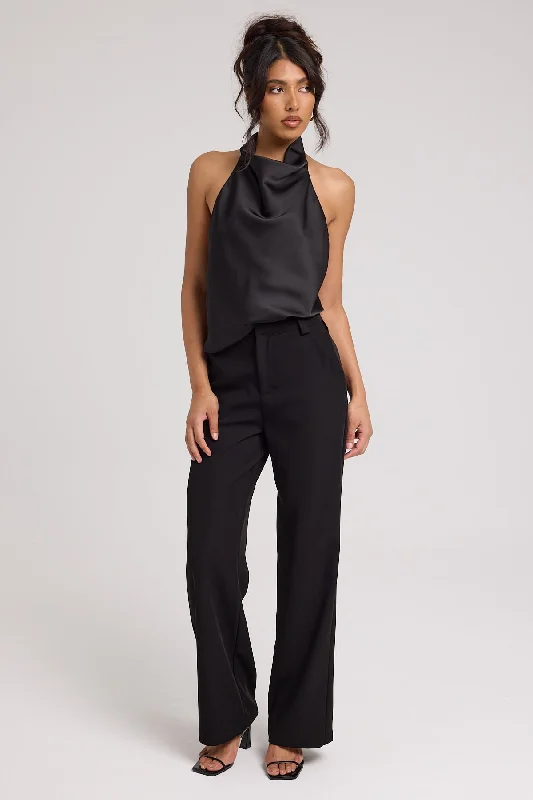 Perfect Stranger Fay High Rise Recycled Pant Black