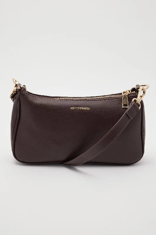 Perfect Stranger Pochette Bag Brown