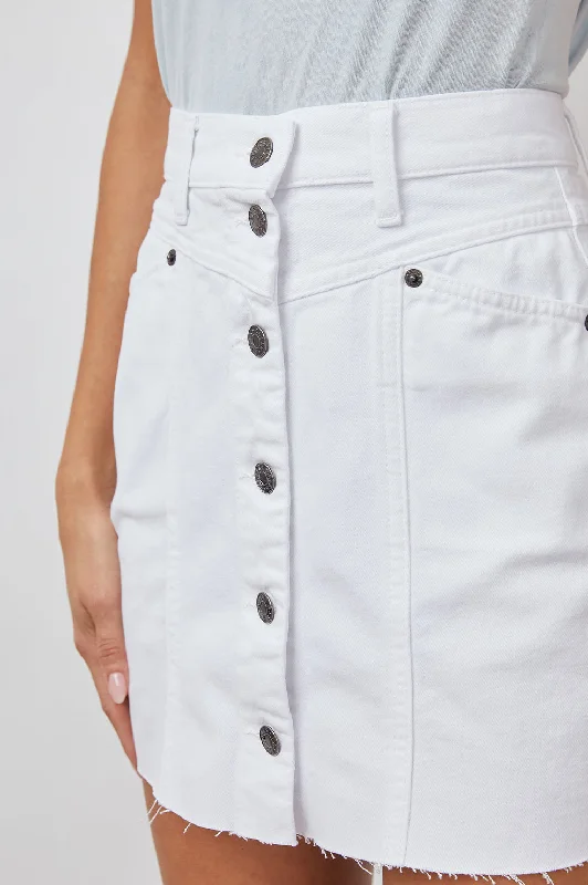 CANYON SKIRT - SALT WHITE