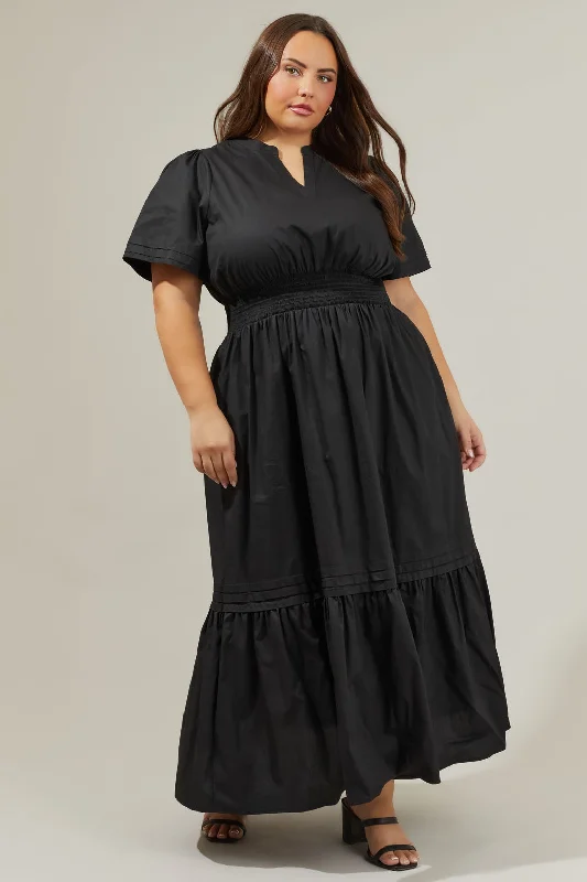 Limited-Time Price Drop!Belraj Poplin Maxi Dress Curve