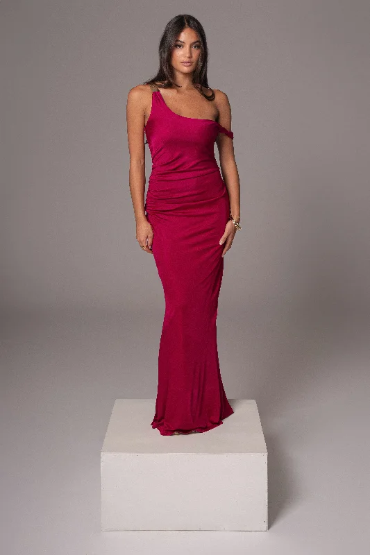 The Best Sale of the Year!Berry Birthday Maxi Dress