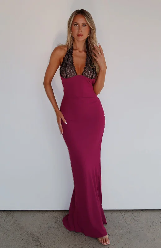 Flash Deals – Act Quickly!Beyond The Stars Maxi Dress Plum