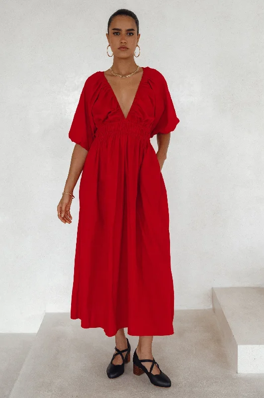 Save More When You Shop More!Kezas Cotton Maxi Dress