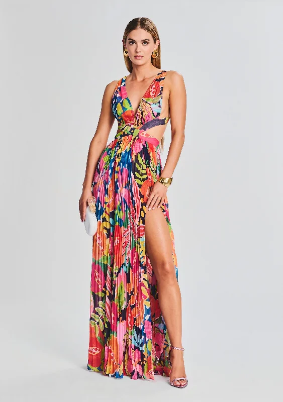 Special Discounts Inside!Plum Cut Out Maxi Dress