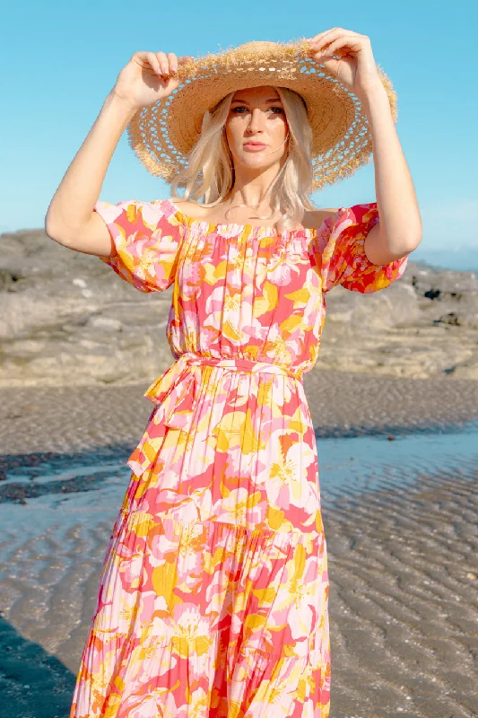 Bigger Savings, Better Shopping!Rocko Off Shoulder Dress