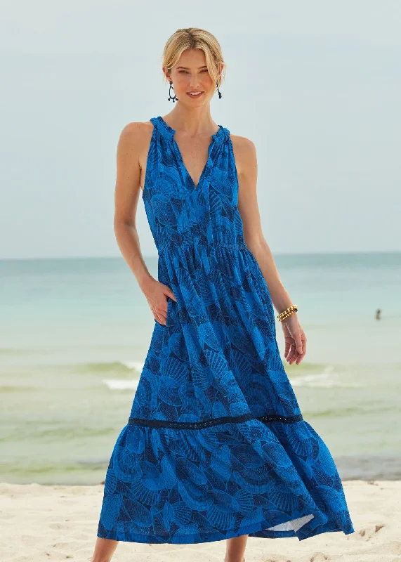 Everything Must Go!San Sebastian Tie Neck Maxi Dress