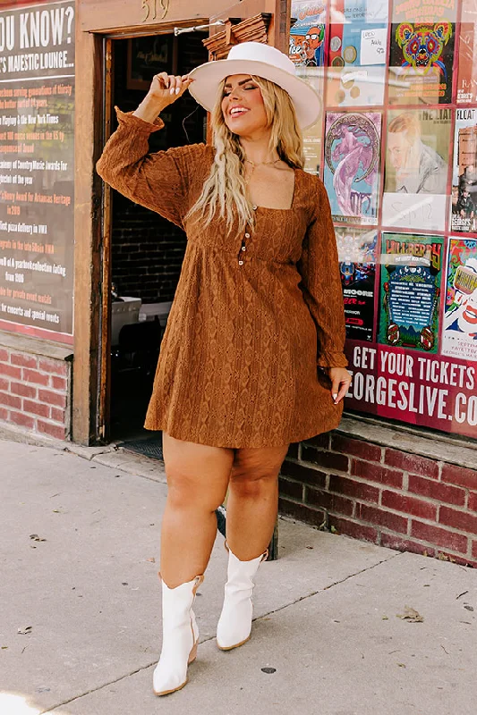 Shop Early, Save Big!Afternoon Date Mini Dress Curves