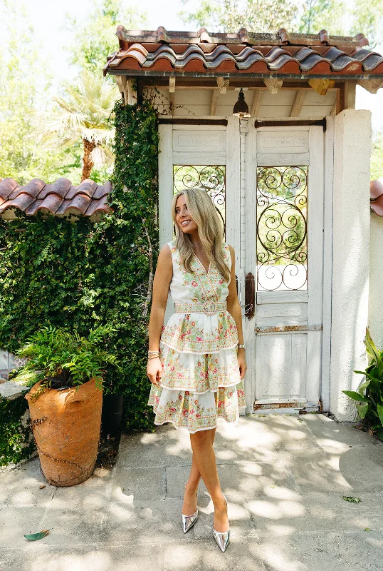 Your Exclusive Offer Awaits!Bonnie Mini Dress - Off White