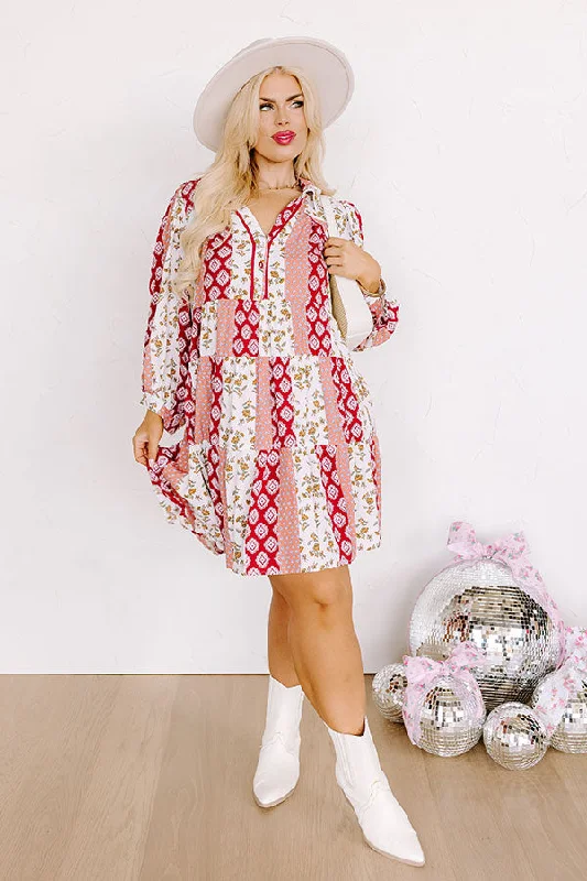 The Best Deals Won’t Wait!Couture Charm Floral Dress Curves