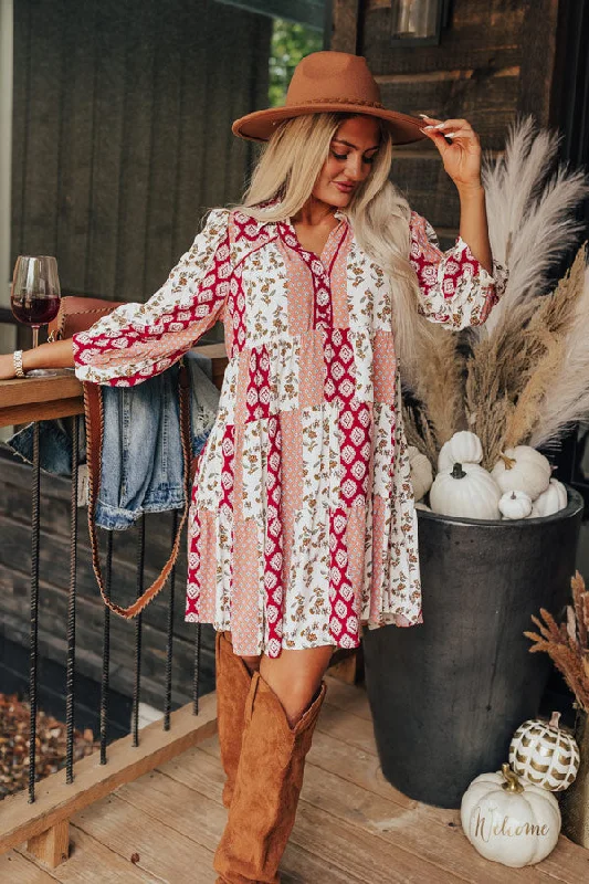 Steals and Deals Await!Couture Charm Floral Dress