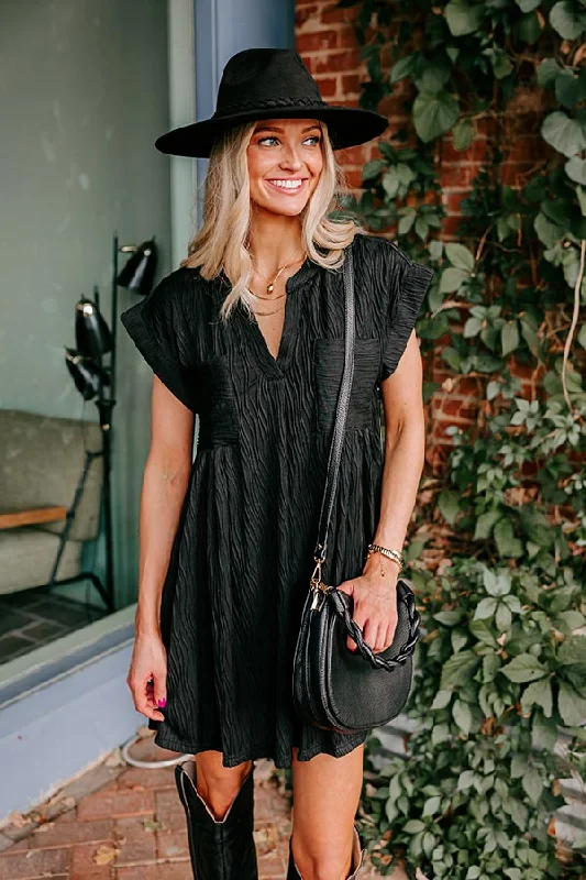 Score Big Savings Today!Long Weekend Wonderful Shift Dress In Black