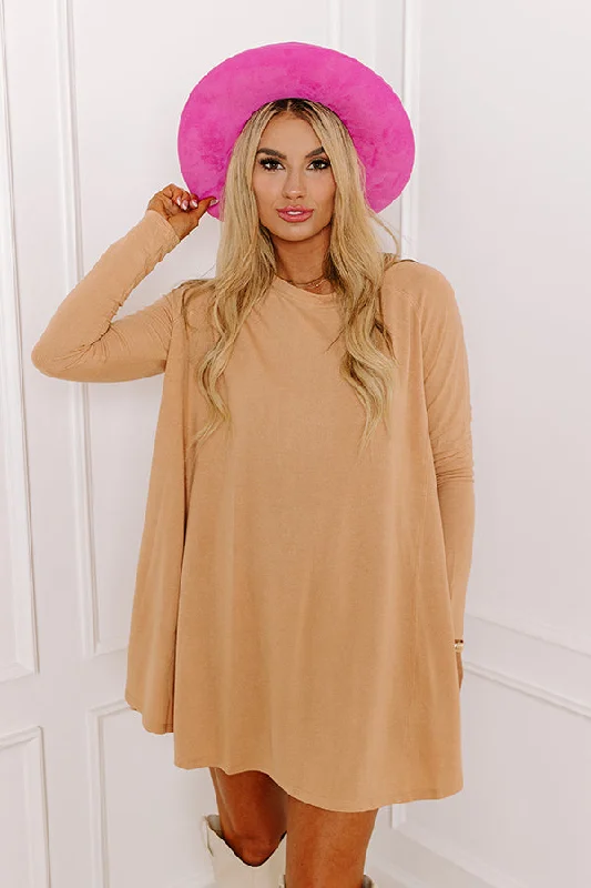 Today’s Deals, Tomorrow’s Regrets!New Chapter Tunic Dress In Iced Latte