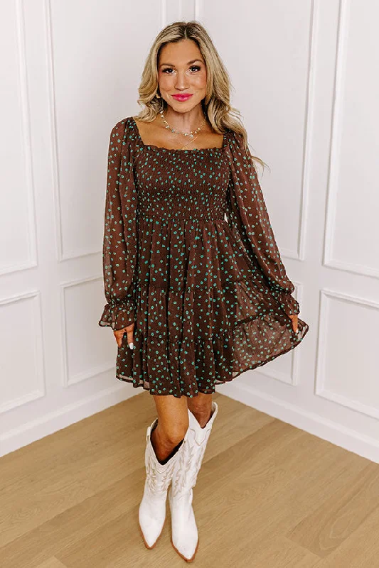 Shop Before It’s Gone!Slow Your Roll Smocked Mini Dress