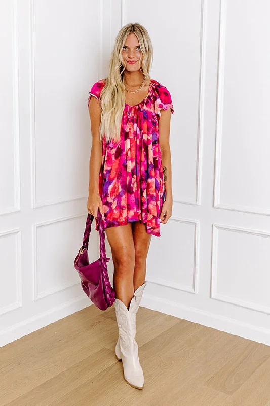 Limited Stock Available!Southern Flair Floral Mini Dress