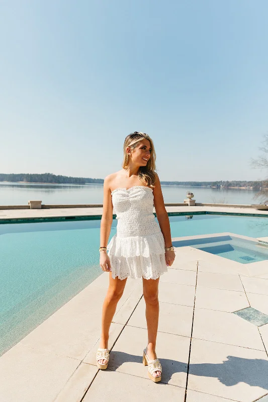 Exclusive Savings This Week!Victory Mini Dress - White